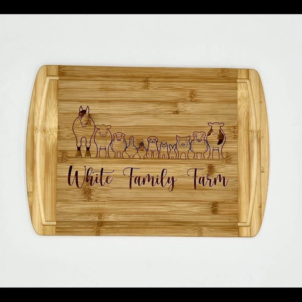 Custom cutting board